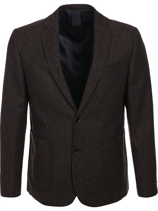 Slim Fit Tweed Blazer - Imagen 4